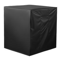 Ulkoyksikön suojus ilmastointilaitteelle 190T taftikangas 762 x 762 x 810 mm musta