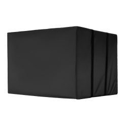 Ilmastointilaitteen suojus musta kaksikerroksinen 190T vedenpitävä tafti 530x400x380 mm