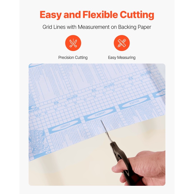 Itsekiinnittyvä vinyylitapettirulla 45 cm 15 m valkoinen puukuosi vedenpitävä