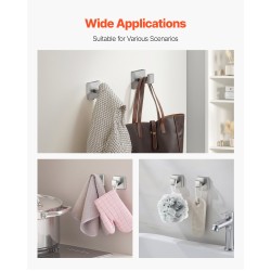 Seinään asennettava viisi-osainen kylpyhuonesetti ruostumaton teräs pyyhetanko