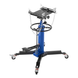 Hydraulinen vaihteistonostin 750 kg teleskooppinen teräsrunko jalkapoljin