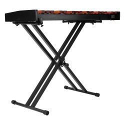 Puinen kellopeli 37 ääninen C4 C7 säädettävä X teline kapulat kantolaukku