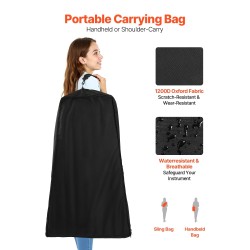 Puinen kellopeli 37-ääninen C4–C7 säädettävä X-teline kapulat kantolaukku