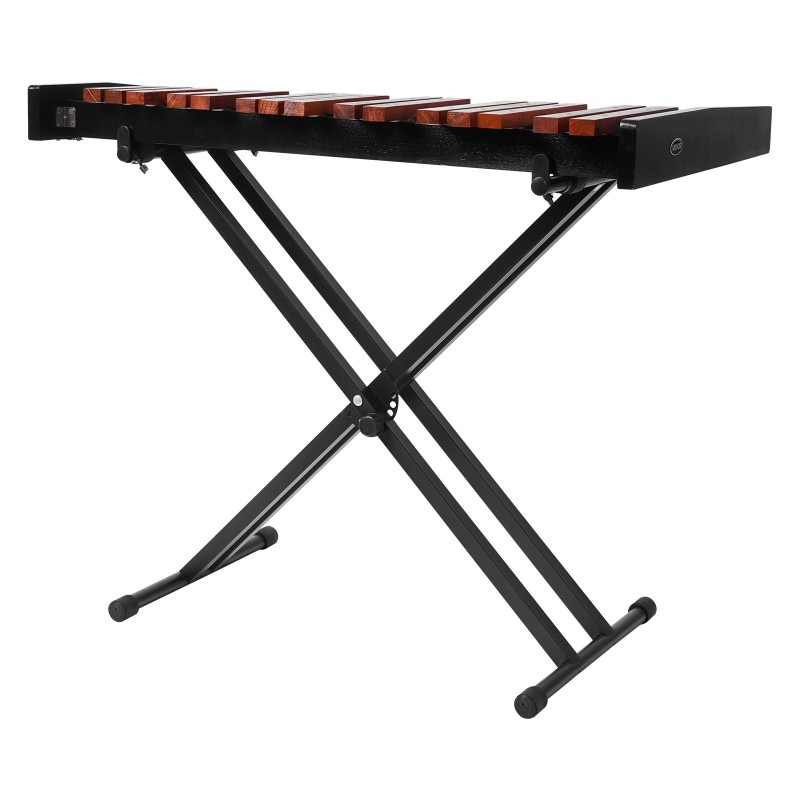 Puinen kellopeli 37-ääninen C4–C7 säädettävä X-teline kapulat kantolaukku