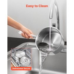 Kattilasetti kolmen kasarin pinnoitteeton ruostumaton teräs lasikansilla