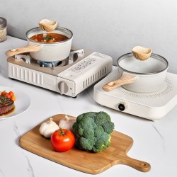 Kastikekattila 16 cm alumiiniseos maifan kivipinnoite irrotettava kahva induktiolle yhteensopiva