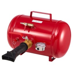 Rengashelmen täyttölaite 18,9 litraa hiiliteräs punainen tuubittomille 0,6–0,8 MPa