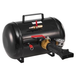 Renkaan istutuslaite 18,9 l hiiliteräksinen säiliö putkettomille renkaille enintään 22,5 tuumaa