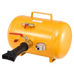 Renkaan reunojen täyttölaite 18,9 l hiiliteräs raskaaseen käyttöön