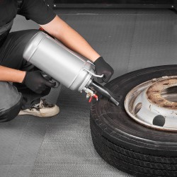 Rengashelmen istutustyökalu kuusi litraa alumiiniseos kannettava ilman sisärenkää enintään yhdeksäntoista tuumaa