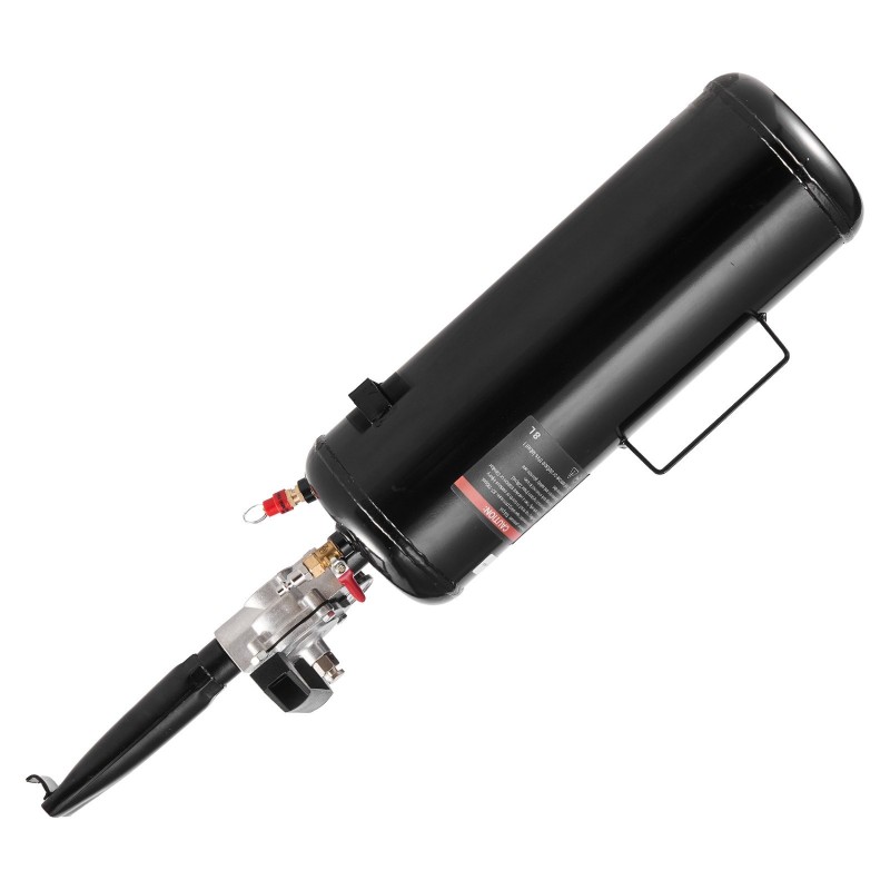 Renkaan helmenistutuslaite 8 L hiiliterässäiliö sopii putkettomille renkaille enintään 21 tuumaa