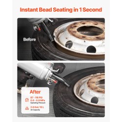 Rengasreunan asennuslaite 10 L alumiiniseos tuubittomille 305–572 mm