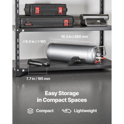 Rengasreunan asennuslaite 10 L alumiiniseos tuubittomille 305–572 mm
