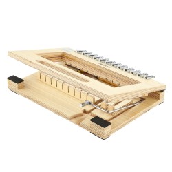 Saippualeikkuri puurunko kahdentoista palan lankaleikkuri silikonimuotolla noin yhden tuuman palat