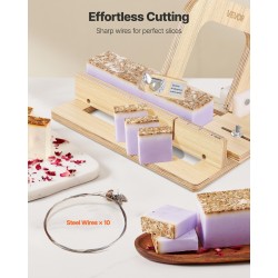 Saippualeikkuri puurunko 201 ruostumatonta terästä säädettävä 0–2 tuumaa silikonimuotti