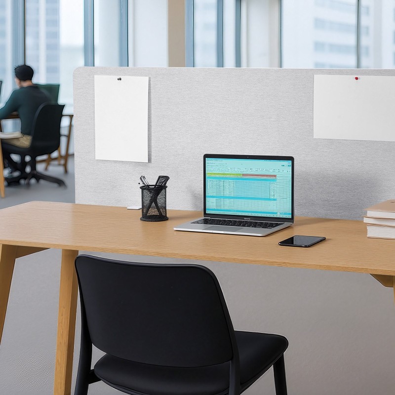 Pöytäseinäke PET-paneelilla hiiliteräsrunko 1524 x 610 mm