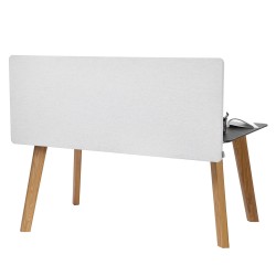 Pöytäseinäke PET-paneelilla hiiliteräsrunko 1524 x 610 mm