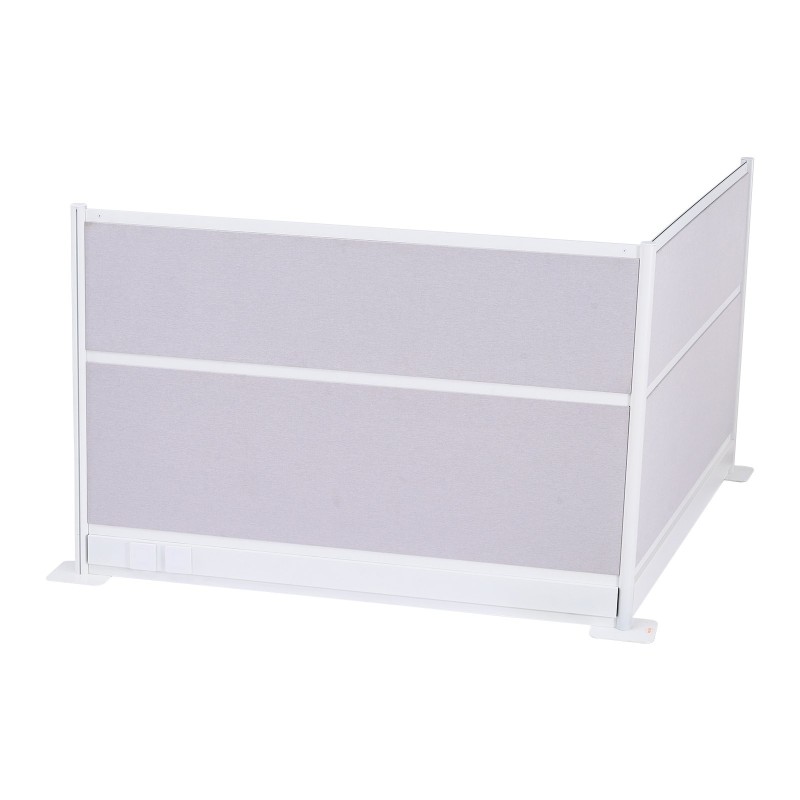 Väliseinät 2 kpl kaksikerroksiset PET kangaspaneelit 1830 x 1220 mm alumiiniseosrunko