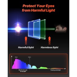 Hitsausmaski PP-muovinen automaattitummennus DIN 4/9-13 katselualue 93 x 43 mm kaksi kaarentunnistinta