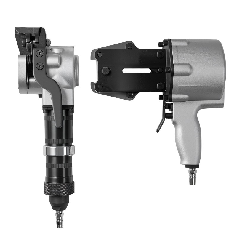 Pneumaattinen jakorakenteinen teräsvannelaite 19 mm 0,8–1,2 mm 8500 N