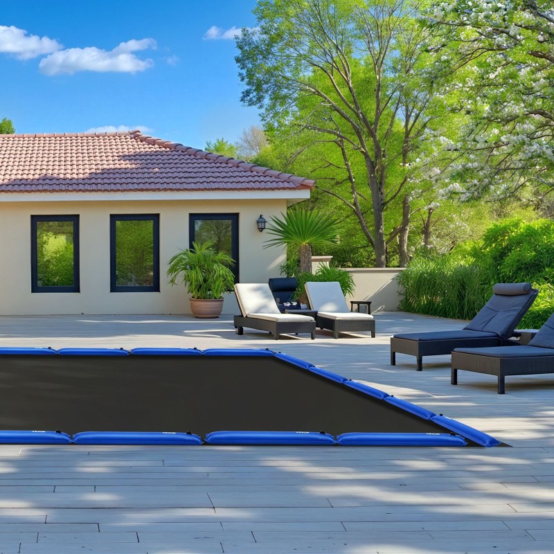 Vesipussit PVC-muoviset 0,40 mm 1210 x 220 mm 6 kpl maauimalan suojapeitteelle