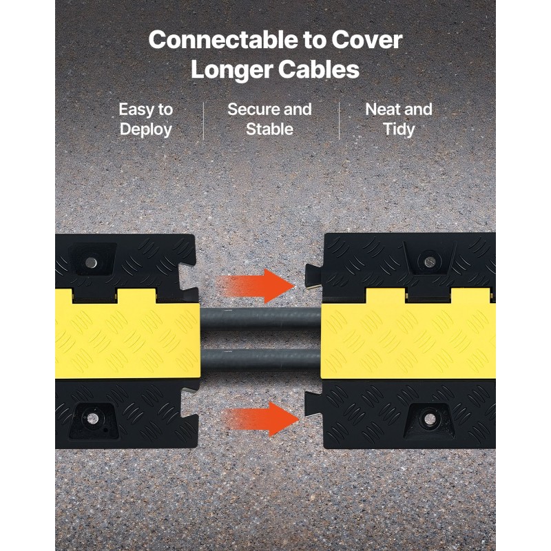 Kaapelinsuojarampi TPU ja TPR 2 kanavaa 31x28mm 3 kpl