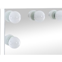 Tyylikäs meikkipeili led-valoilla ja usb-laturilla kylpyhuoneeseen