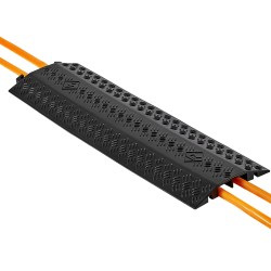 Kaapelisuoja PP muovinen kaksikanavainen 51 x 28 mm 3 kpl