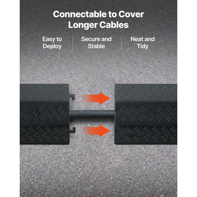 Kaapelisuoja PP-muovinen kaksikanavainen 51 x 28 mm 3 kpl