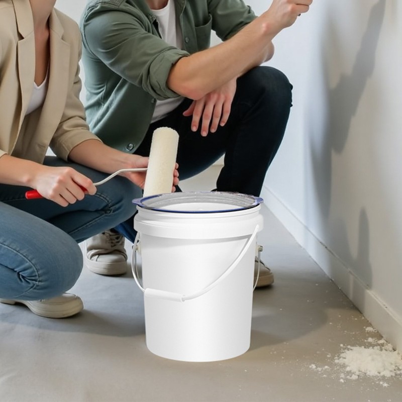 Silikoninen ämpärinsisus 18,9 litraa 2 kpl laastiin sekoittamiseen