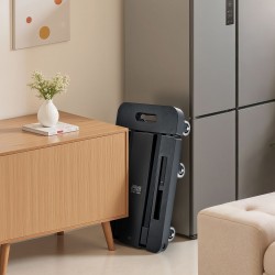 Taittuva kuljetuskärry seosteräsrunko 226,8 kg kantavuus 6 pyörää laajennettava pohja