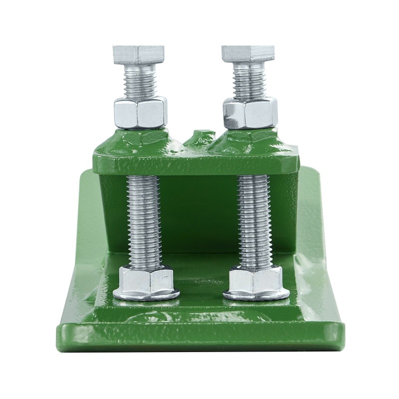 Kauhan reunasuojat vihreät hiiliterästä raskaaseen ulkokäyttöön kaksoislukitus kaksi kappaletta