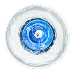 Keraaminen juoma-allas lemmikeille 2,1 l 360° juoma-alue hiljainen 1,5 W pumppu