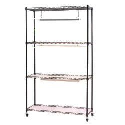 Kasvihylly 4 tasoinen sisäkäyttöön metallirungolla 150 cm kolmella täyden spektrin 90W LED valopalkilla