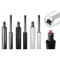 Kaasujouset toimistotuoleille ergonomiseen istumiseen ja mukavuuteen