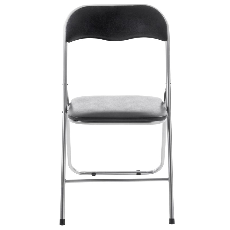 Taitettava keinonahkainen tuolisetti 2 kpl - moderni ja helppohoitoinen