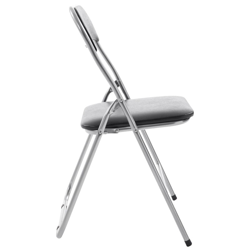 Taitettava keinonahkainen tuolisetti 2 kpl - moderni ja helppohoitoinen