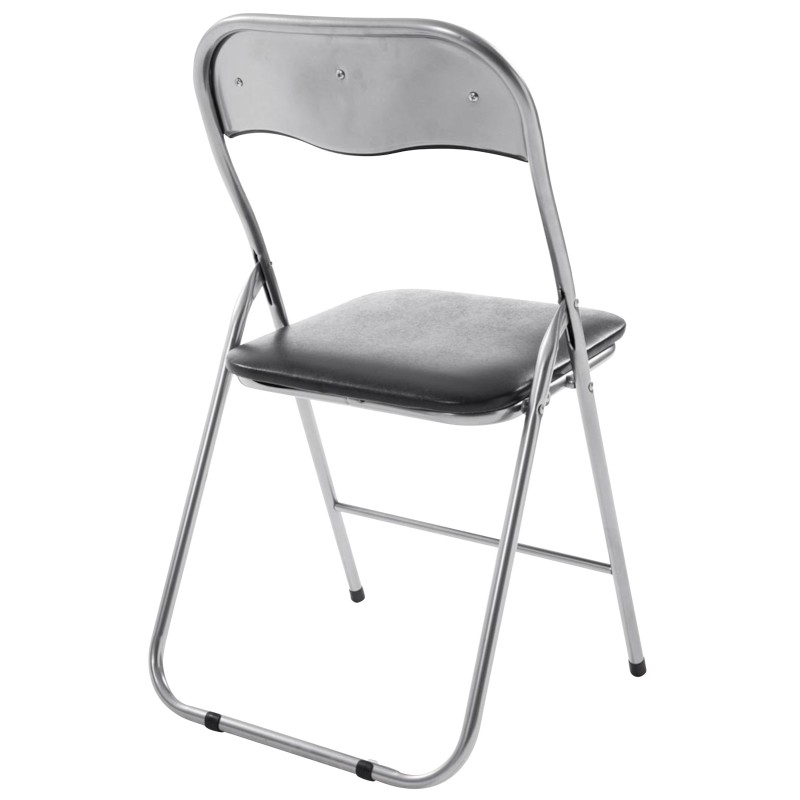 Taitettava keinonahkainen tuolisetti 2 kpl - moderni ja helppohoitoinen