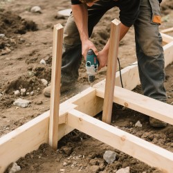 Puutarhaseipäät kuusipuuta 25 kpl 19×1219 mm terävä kärki