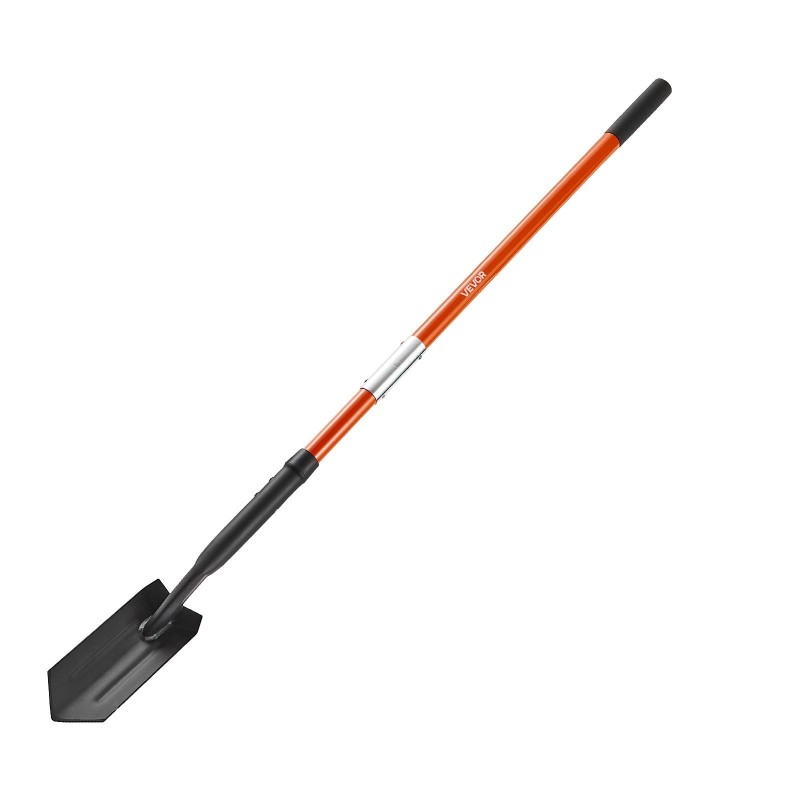 Kapea ojituslapio 10,4 cm seosteräksinen terä 1425 mm lasikuituvarsi