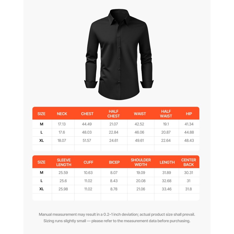 Miesten pitkähihainen kauluspaita puuvillasekoite elastaanilla XL musta