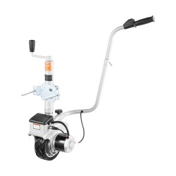 Peräkärryn siirtäjä teräsrunko 380W 12V 2,5 t säädettävä kiinnityskorkeus 31–63 cm