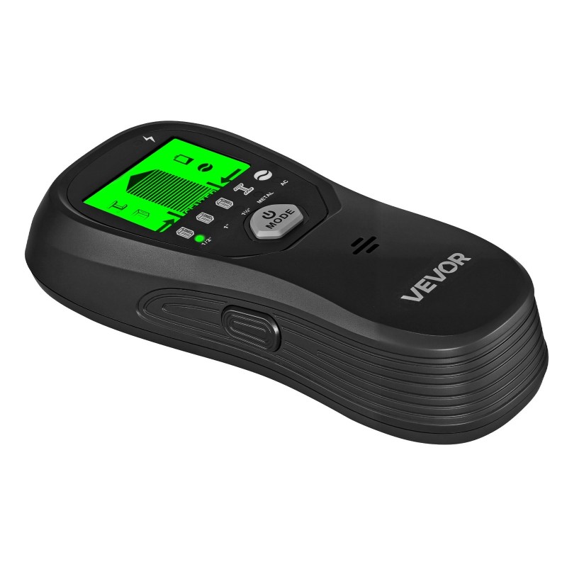 Seinäskanneri 5-in-1 musta älykäs mikrosiru puu metalli ja johdot