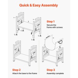 Halkoteline sisäkäyttöön jauhemaalattua Q195-terästä 45 cm leveä irrotettava 600D kangaskassi