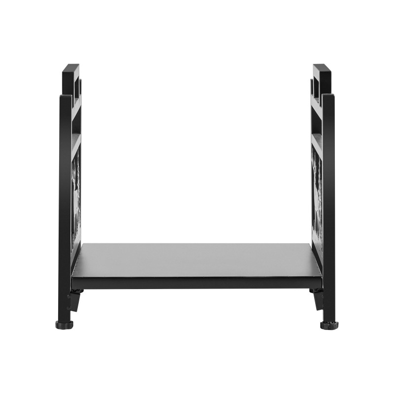 Halkoteline sisäkäyttöön jauhemaalattua Q195-terästä 45 cm leveä irrotettava 600D kangaskassi