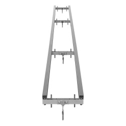 Säädettävä sahakiskosarja alumiiniseos ja hiiliteräs 3 66 m kahdella kiilalla