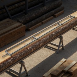 Säädettävä sahakiskosarja alumiiniseos ja hiiliteräs 3,66 m kahdella kiilalla