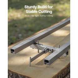 Sahakiskojärjestelmä alumiiniseos ja hiiliteräs 4,57 metrin sahauspituus yhteensopiva moottorisahoille