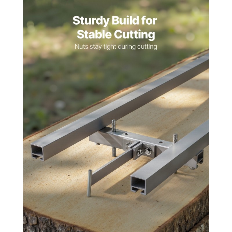 Sahakiskojärjestelmä alumiiniseos ja hiiliteräs 4,57 metrin sahauspituus yhteensopiva moottorisahoille
