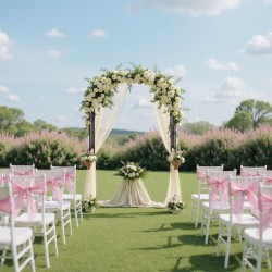 Puutarhakaari 2400 x 1500 mm galvanoidusta teräksestä musta vahvistetuilla T-liittimillä köynnöskasveille